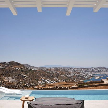 Annez Villa With Private Pool Panoramic Sea View Mykonos Town Exteriér fotografie