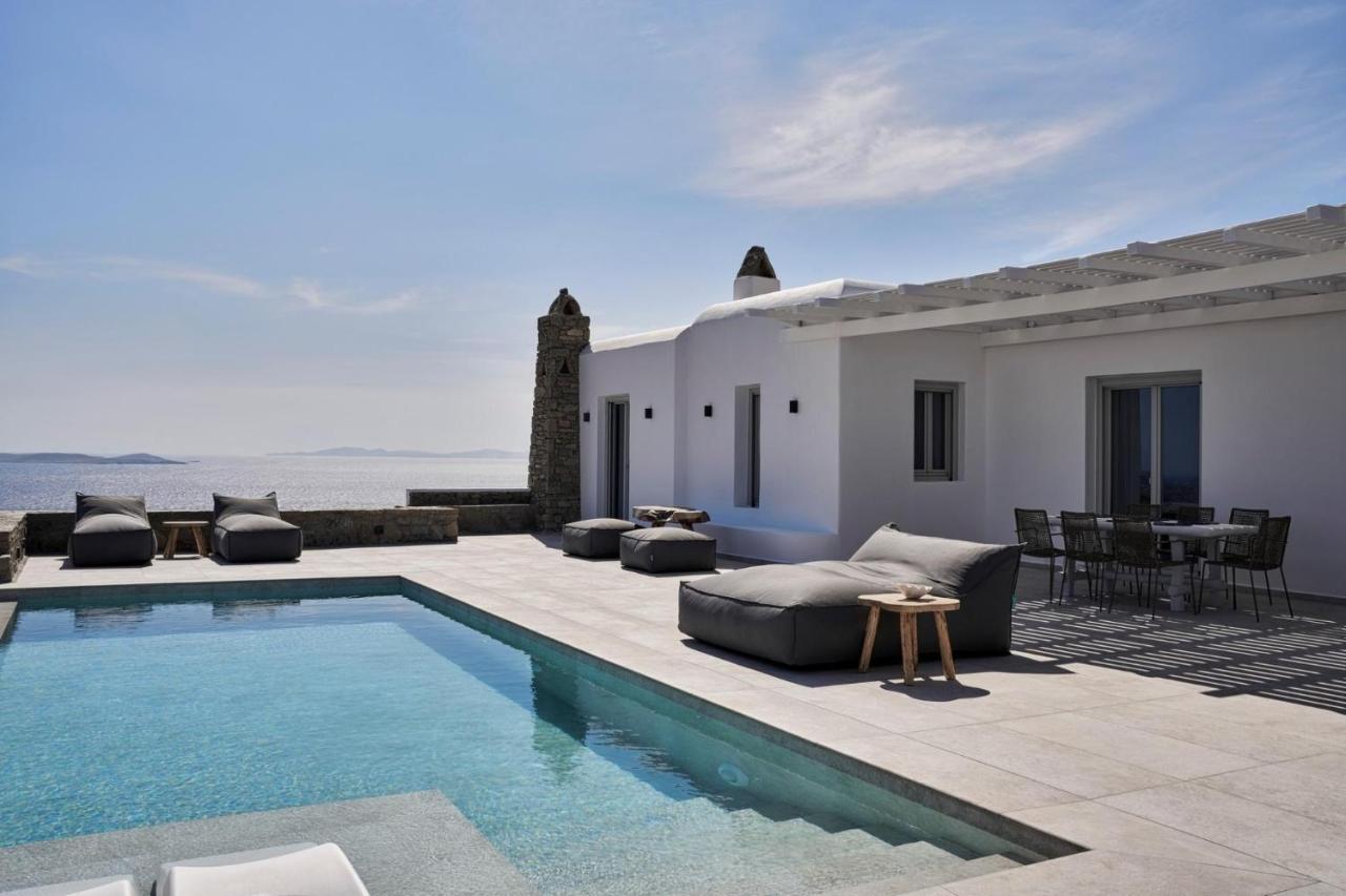 Annez Villa With Private Pool Panoramic Sea View Mykonos Town Exteriér fotografie